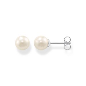 Thomas Sabo True Romance Ohrstecker Perle silber H1430-028-14