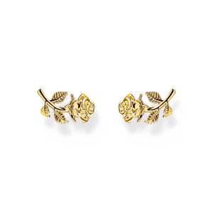 Thomas Sabo True Romance Ohrstecker Rose Roses Romance vergoldet H2314-413-39