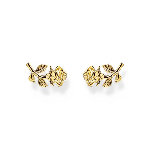 Thomas Sabo True Romance Ohrstecker Rose Roses Romance vergoldet H2314-413-39